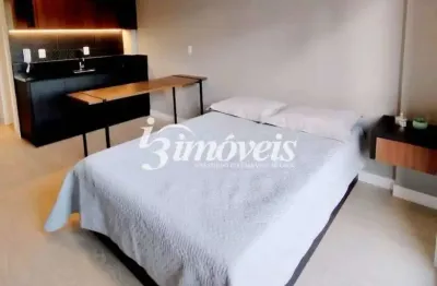 Loft mobiliado para locação, 1 quarto, edíficio serena, bairro centro, itajaí-sc