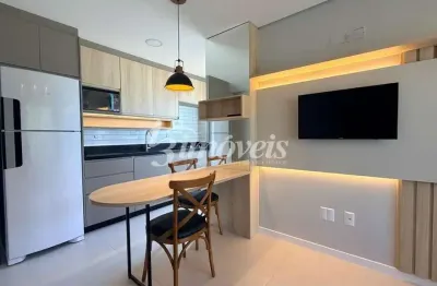 Apartamento para locação anual, totalmente mobiliado, 1 quarto, 1 vaga de garagem privativa, no bairro Fazenda, Itajaí-SC