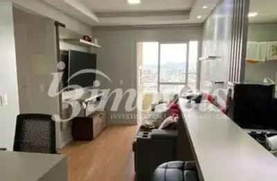 Apartamento semi mobiliado à venda com 2 quartos, 01 vaga no bairro são vicente itajaí - sc. residencial moradas do sol.
