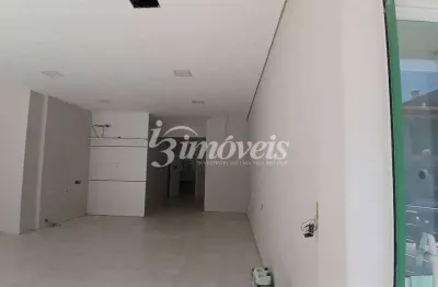 Sala comercial para locação anual, térrea, com mezanino, 120 m² privativos, 1 banheiro, bairro são judas, itajaí-sc.