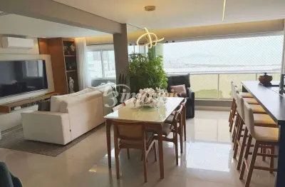 Apartamento à venda, vista mar e rio, mobiliado, decorado e equipado, com duas suítes, três vagas, no lotisa home club, bairro fazenda, itajaí sc