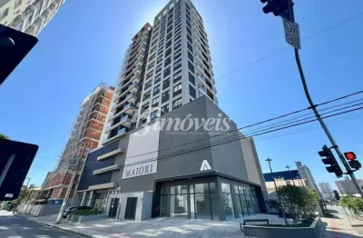 Apartamento para locação, 2 suítes, 2 vagas, edifício residencial maiori, bairro centro, itajaí-sc