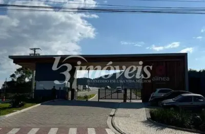 Terreno em condomínio fechado, com 200 m² (10x20), área de lazer completa, alínea reserva itajaí, bairro rio do meio, itajaí sc