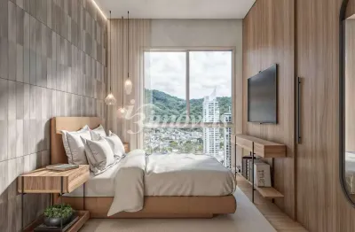 Apartamento à venda, com vista para o mar, 3 quartos sendo 1 suíte e 2 demi, 2 vagas, Hórus Residence, Bairro Fazenda, Itajaí-SC