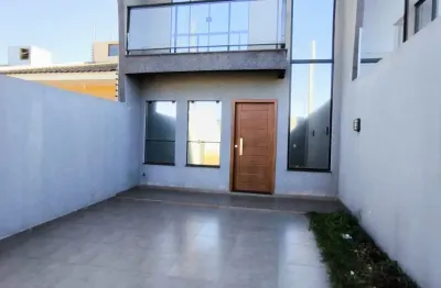 Sobrado novo de  alto padrao com duas suítes no bairro florais