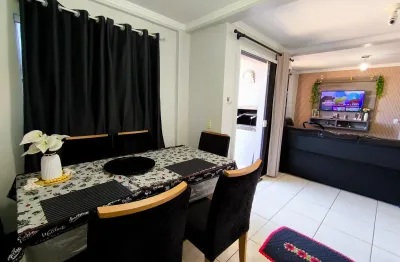 Lindissimo apartamento semi mobiliado com 2 quartos sendo 1 suite no brasmadeira