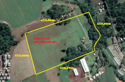 Terreno à venda na cabeceira da barragem, interior, chapecó por r$ 20.000.000