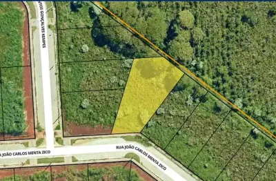 Terreno à venda na joão carlos menta, 1030, água santa, chapecó por r$ 514.541