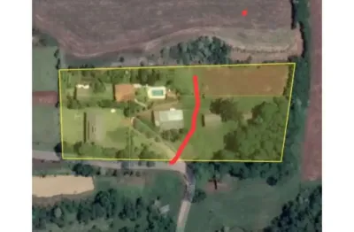 Terreno à venda na linha tormen, 100, interior, chapecó por r$ 2.545.000