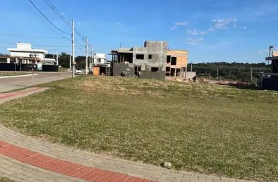 Terreno em condomínio fechado à venda na arlindo dalchiavon, 18, santos dumont, chapecó por r$ 689.000