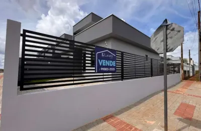 Casa com 2 quartos à venda na rua ivo halves paixão, 150, santos dumont, chapecó por r$ 399.000