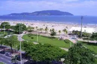 Apartamento à venda no josé menino, santos  1 dormitório com vista para o mar