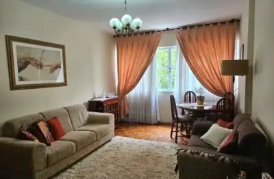 Aluguel apto mobiliado com 2 quartos + dependência completa, no gonzaga em santos - sp