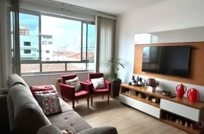 Venda apto com 3 quartos, suíte + dependência completa e vaga privativa, no embaré, santos - sp