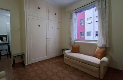 Venda excelente kitnet mobiliada na quada da praia em são vicente, sp