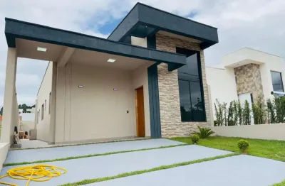 Casa térrea em condominio fazenda lagos dos passaros em caucaia do alto em cotia,