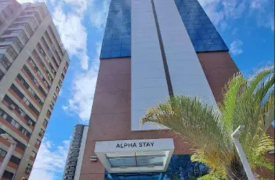 Flat para venda, alpha stay alphaville no bairro alphaville centro industrial e empresarial/alphaville., localiza