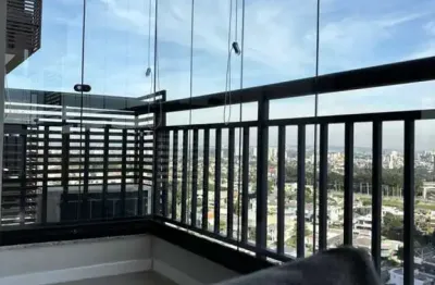 Um belo studio de luxo em alphaville, tamboré no edifício trix