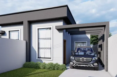 Casa com 3 quartos à venda na Rua Targino Silva, 512, Boqueirão, Araucária