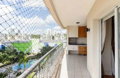 Santo amaro: excelente apartamento com 132 m² com 3 suítes, varanda gourmet, 2 vagas.