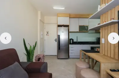 Apartamento Mobiliado com 2 dormitórios à venda, 36 m² por R$ 370.000 - Vila Andrade - São Paulo/SP