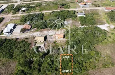 Terreno à venda na praia do ervino, são francisco do sul  por r$ 125.000