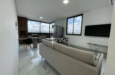 Flat com 1 quarto para alugar, 33 m² por r$ 2.500/mês - centro - betim/mg