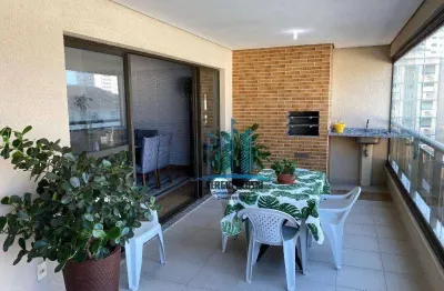 Belo apartamento à venda, varanda gourmet, 2 vagas. ponta da praia