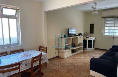 Aluga-se apartamento a 100 metros da praia do embaré, santos-sp. próximo tambem ao sesc e shopping praiamar
