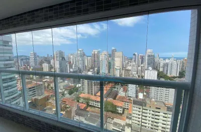 Aluga-se apartamento em prédio recente, boqueirão, santos-sp. com sala (com varanda gourmet)