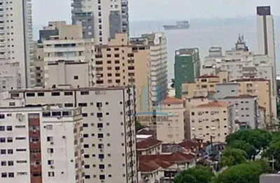 Vende-se cobertura duplex, 3 quartos, 2 vagas, lazer. próximo à rota de fretados. santos-sp.