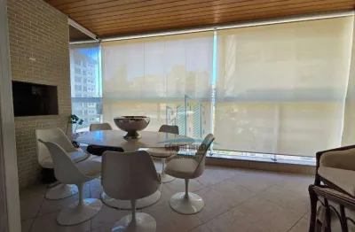 Excelente imóvel de alto padrão, venda. no melhor ponto do gonzaga, a 3 quadras da praia, com 4 suítes, 3 vagas, varanda gourmet.