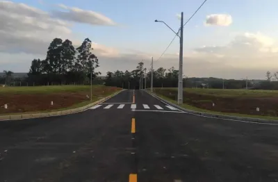 Terreno alto com  390m2, no novo eixo de desenvolvimento  de criciúma, av antonio scott, terreno no loteamento parque das rosas, primeira linha.
