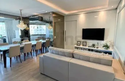 Apartamento 3 dormitórios 1 suíte, lavabo, mobiliado centro