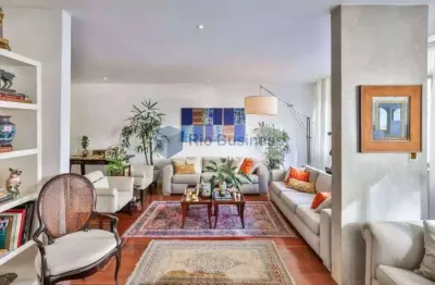 Apartamento ipanema-193m2 salão em 3 ambientes 3 suítes vaga