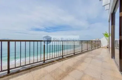 Cobertura copacabana vista mar, 4 quartos, 2 suítes, piscina