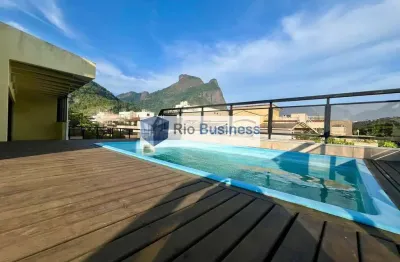 Cobertura com terraço e piscina privada varanda em todos qts