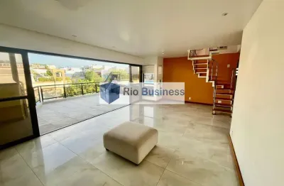 Cobertura com terraço e piscina privada varanda em todos qts