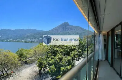 Apto na Lagoa reformado 3 suítes, 3 vagas, varanda integrada