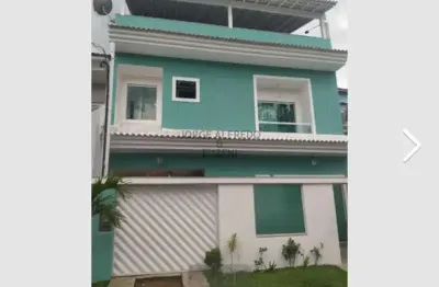 Casa em condomínio fechado com 3 quartos à venda na estrada do cafundá, taquara, rio de janeiro, 180 m2 por r$ 540.000