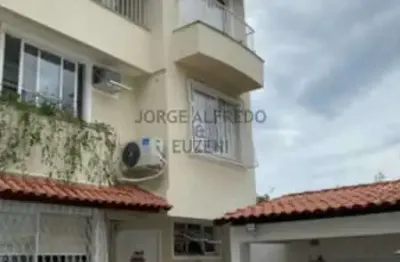 Casa em condomínio fechado com 3 quartos à venda na rua félix crame, pechincha, rio de janeiro, 116 m2 por r$ 550.000