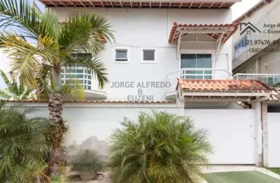 Casa em condomínio fechado com 4 quartos à venda na rua zenetildes alves meira, vargem grande, rio de janeiro, 250 m2 por r$ 500.000