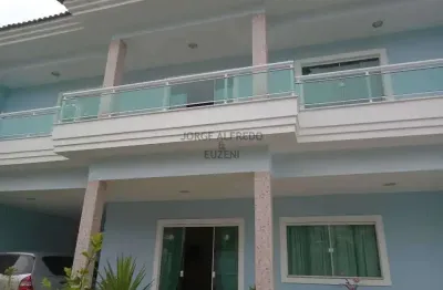 Casa em condomínio fechado com 5 quartos à venda na rua ciro aranha, vargem pequena, rio de janeiro, 252 m2 por r$ 740.000