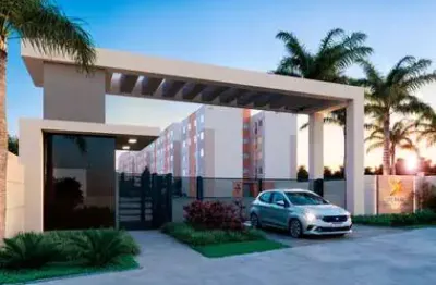 Apartamento com 1 quarto à venda na Rua Lourival Silvestre dos Santos, Marapicu, Nova Iguaçu, 43 m2 por R$ 196.542