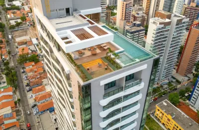 Apartamento com 1 quarto à venda na Rua Tenente Benévolo, 1849, Meireles, Fortaleza