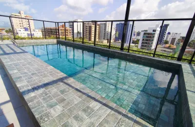 Flat mobiliado à venda no residencial uni tamari- intermares