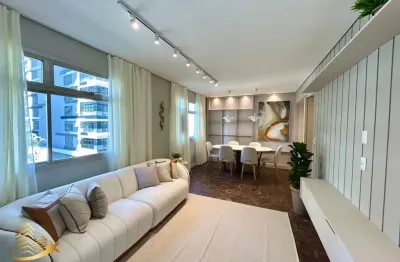 Vende apto reformado e decorado - semi mobiliado, (3 quartos) 1 suíte e 2 demi-suítes, 1 vaga