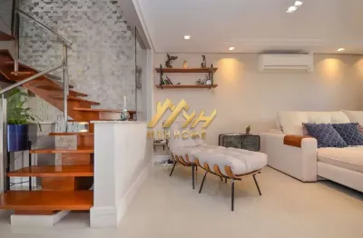 Casa em condomínio fechado com 4 quartos à venda na rua joão carlos de souza castro, 358, guabirotuba, curitiba, 205 m2 por r$ 1.550.000