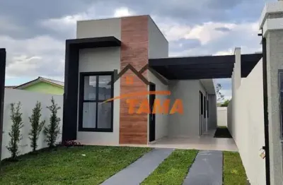 Casa com 3 quartos à venda na rua eloína ribas bastos, costeira, são josé dos pinhais, 75 m2 por r$ 580.000