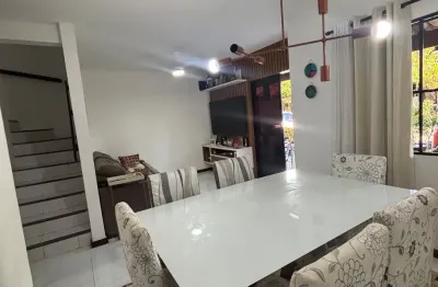 Triplex para venda em stella mares, energia solar, 5/4 | aceita financiamento